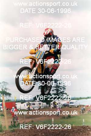 Photo: V6F2222-26 ActionSport Photography 30/06/1996 AMCA Shepshed SMC - Wymeswold _3_125Experts #48