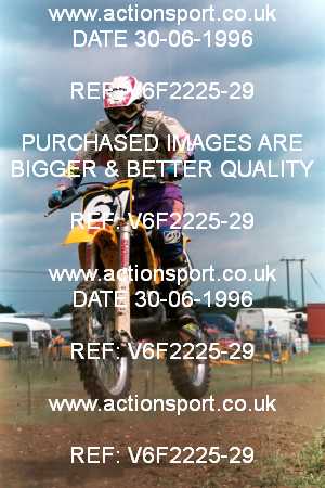 Photo: V6F2225-29 ActionSport Photography 30/06/1996 AMCA Shepshed SMC - Wymeswold _4_JuniorGroup2 #61