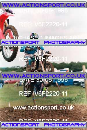 Photo: V6F2220-11 ActionSport Photography 30/06/1996 AMCA Shepshed SMC - Wymeswold _2_JuniorGroup1 #62