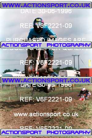 Photo: V6F2221-09 ActionSport Photography 30/06/1996 AMCA Shepshed SMC - Wymeswold _2_JuniorGroup1 #62