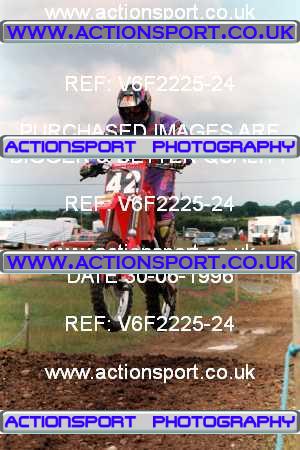 Photo: V6F2225-24 ActionSport Photography 30/06/1996 AMCA Shepshed SMC - Wymeswold _4_JuniorGroup2 #42