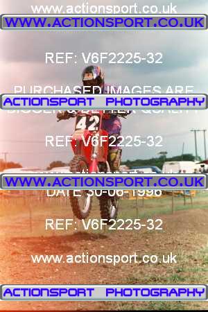 Photo: V6F2225-32 ActionSport Photography 30/06/1996 AMCA Shepshed SMC - Wymeswold _4_JuniorGroup2 #42