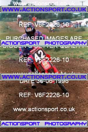 Photo: V6F2226-10 ActionSport Photography 30/06/1996 AMCA Shepshed SMC - Wymeswold _4_JuniorGroup2 #42