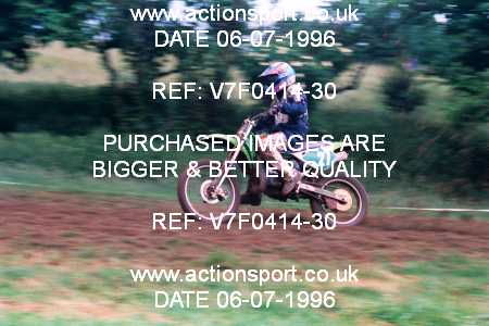 Photo: V7F0414-30 ActionSport Photography 06/07/1996 Corsham SSC Masters of Motocross _2_100s #27