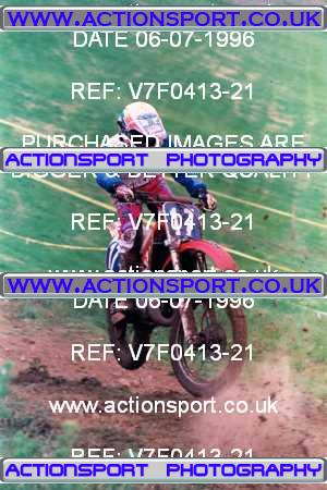 Photo: V7F0413-21 ActionSport Photography 06/07/1996 Corsham SSC Masters of Motocross _1_Experts_Seniors #17