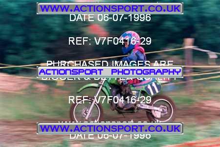 Photo: V7F0416-29 ActionSport Photography 06/07/1996 Corsham SSC Masters of Motocross _4_60s #11
