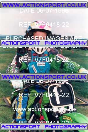 Photo: V7F0418-22 ActionSport Photography 06/07/1996 Corsham SSC Masters of Motocross _4_60s #1