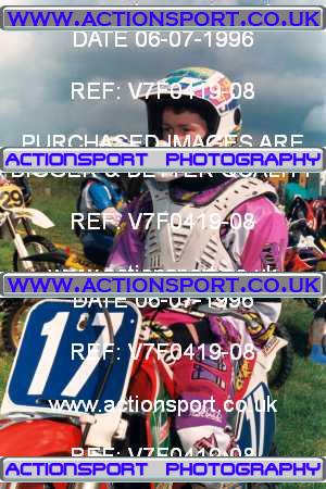 Photo: V7F0419-08 ActionSport Photography 06/07/1996 Corsham SSC Masters of Motocross _1_Experts_Seniors #17
