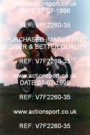 Photo: V7F2260-35 ActionSport Photography 07/07/1996 AMCA Marshfield MXC - Marshfield _5_JuniorsGroup3 #133