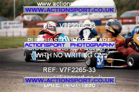 Photo: V7F2265-33 ActionSport Photography 14/07/1996 Hunts Kart Club - Kimbolton _1_PistonReed #20