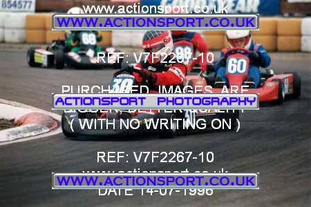 Photo: V7F2267-10 ActionSport Photography 14/07/1996 Hunts Kart Club - Kimbolton _2_JuniorTKM #30
