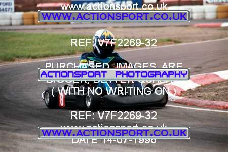 Photo: V7F2269-32 ActionSport Photography 14/07/1996 Hunts Kart Club - Kimbolton _3_SeniorTKM #8
