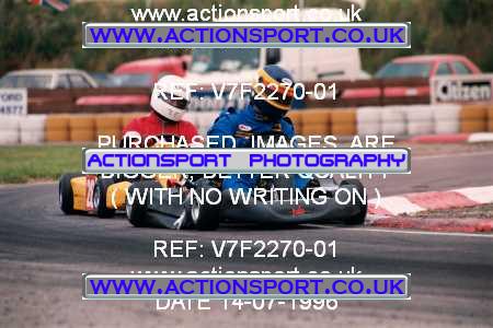 Photo: V7F2270-01 ActionSport Photography 14/07/1996 Hunts Kart Club - Kimbolton _3_SeniorTKM #47