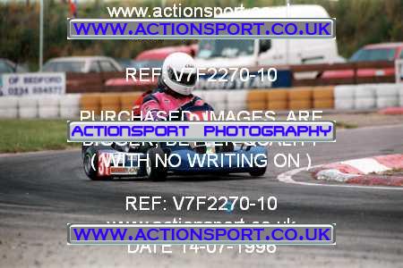Photo: V7F2270-10 ActionSport Photography 14/07/1996 Hunts Kart Club - Kimbolton _3_SeniorTKM #31