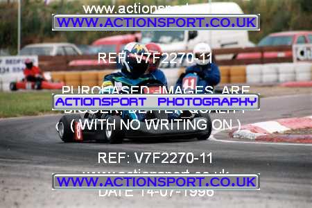 Photo: V7F2270-11 ActionSport Photography 14/07/1996 Hunts Kart Club - Kimbolton _3_SeniorTKM #8