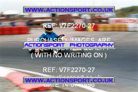 Photo: V7F2270-27 ActionSport Photography 14/07/1996 Hunts Kart Club - Kimbolton _3_SeniorTKM #30