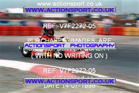 Photo: V7F2272-05 ActionSport Photography 14/07/1996 Hunts Kart Club - Kimbolton _4_Cadets #71