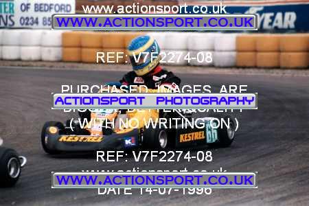 Photo: V7F2274-08 ActionSport Photography 14/07/1996 Hunts Kart Club - Kimbolton _6_100C #66