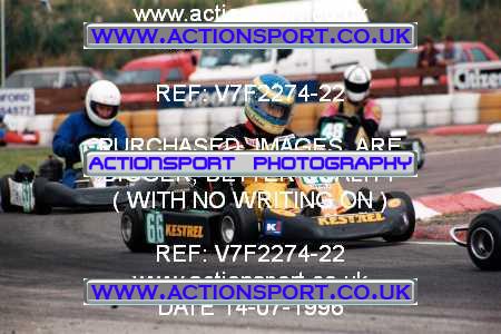 Photo: V7F2274-22 ActionSport Photography 14/07/1996 Hunts Kart Club - Kimbolton _6_100C #66