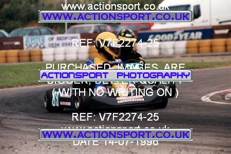 Photo: V7F2274-25 ActionSport Photography 14/07/1996 Hunts Kart Club - Kimbolton _6_100C #63