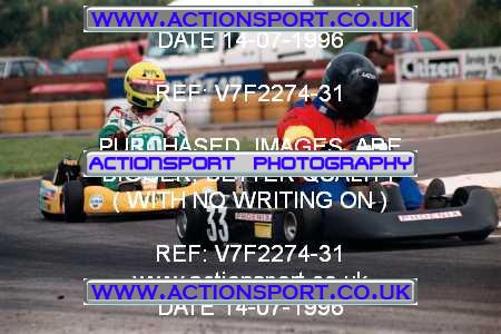 Photo: V7F2274-31 ActionSport Photography 14/07/1996 Hunts Kart Club - Kimbolton _6_100C #33