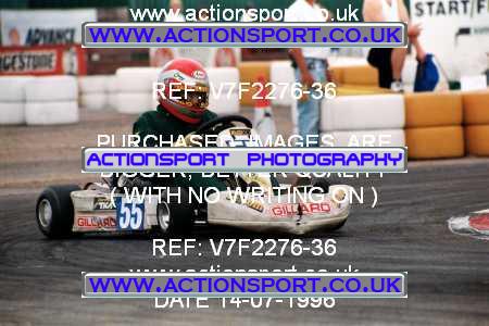Photo: V7F2276-36 ActionSport Photography 14/07/1996 Hunts Kart Club - Kimbolton _2_JuniorTKM #55