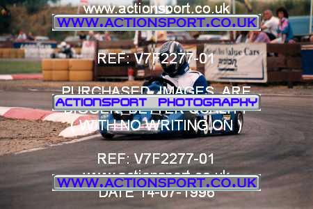 Photo: V7F2277-01 ActionSport Photography 14/07/1996 Hunts Kart Club - Kimbolton _2_JuniorTKM #34