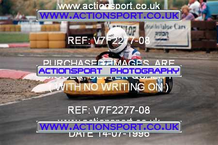 Photo: V7F2277-08 ActionSport Photography 14/07/1996 Hunts Kart Club - Kimbolton _2_JuniorTKM #35