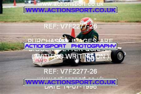 Photo: V7F2277-26 ActionSport Photography 14/07/1996 Hunts Kart Club - Kimbolton _2_JuniorTKM #55
