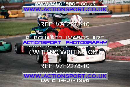Photo: V7F2278-10 ActionSport Photography 14/07/1996 Hunts Kart Club - Kimbolton _3_SeniorTKM #8
