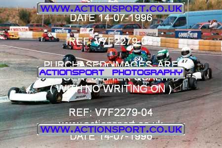 Photo: V7F2279-04 ActionSport Photography 14/07/1996 Hunts Kart Club - Kimbolton _7_250S #37