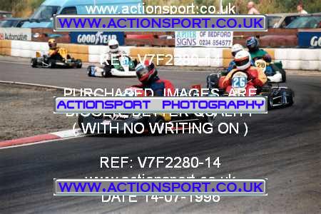 Photo: V7F2280-14 ActionSport Photography 14/07/1996 Hunts Kart Club - Kimbolton _8_125Gearbox #6