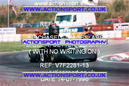 Photo: V7F2281-13 ActionSport Photography 14/07/1996 Hunts Kart Club - Kimbolton _8_125Gearbox #13