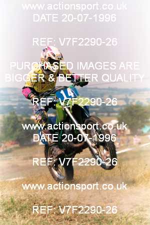 Photo: V7F2290-26 ActionSport Photography 20/07/1996 Coventry Junior MXC Auto Spectacular  _1_Seniors_Experts #14
