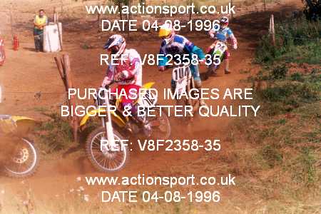 Photo: V8F2358-35 ActionSport Photography 04/08/1996 AMCA Gloucester MXC - Haresfield _4_250Experts #104