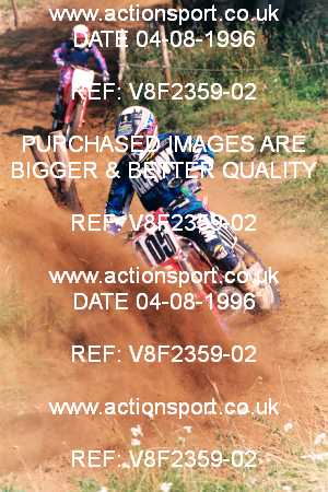 Photo: V8F2359-02 ActionSport Photography 04/08/1996 AMCA Gloucester MXC - Haresfield _4_250Experts #105