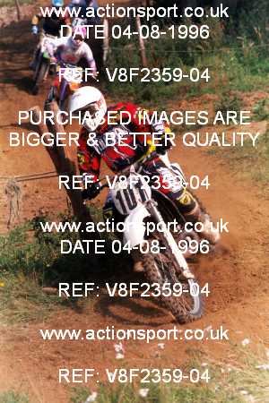 Photo: V8F2359-04 ActionSport Photography 04/08/1996 AMCA Gloucester MXC - Haresfield _4_250Experts #101