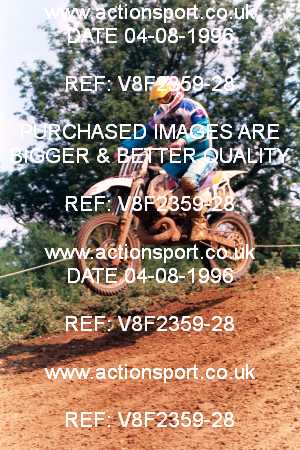 Photo: V8F2359-28 ActionSport Photography 04/08/1996 AMCA Gloucester MXC - Haresfield _4_250Experts #104