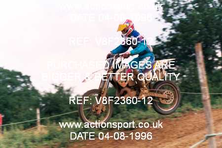 Photo: V8F2360-12 ActionSport Photography 04/08/1996 AMCA Gloucester MXC - Haresfield _4_250Experts #104