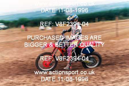 Photo: V8F2394-04 ActionSport Photography 11/08/1996 AMCA Brierly Hill MX - Six Ashes, Kings Nordley _3_125Seniors #1
