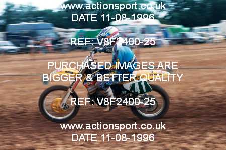 Photo: V8F2400-25 ActionSport Photography 11/08/1996 AMCA Brierly Hill MX - Six Ashes, Kings Nordley _6_250-750Seniors #41