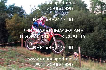 Photo: V8F2447-06 ActionSport Photography 25/08/1996 AMCA Hereford MXC - Bacton _1_JuniorsUnlimitedGroup1 #102