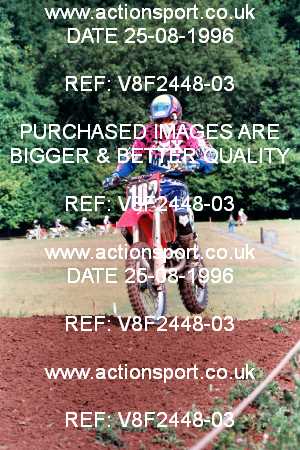 Photo: V8F2448-03 ActionSport Photography 25/08/1996 AMCA Hereford MXC - Bacton _1_JuniorsUnlimitedGroup1 #102