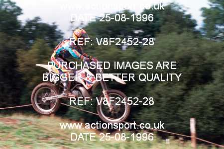 Photo: V8F2452-28 ActionSport Photography 25/08/1996 AMCA Hereford MXC - Bacton _3_250-750Seniors #34