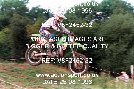 Photo: V8F2452-32 ActionSport Photography 25/08/1996 AMCA Hereford MXC - Bacton _3_250-750Seniors #33