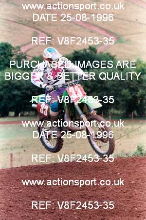 Photo: V8F2453-35 ActionSport Photography 25/08/1996 AMCA Hereford MXC - Bacton _3_250-750Seniors #33
