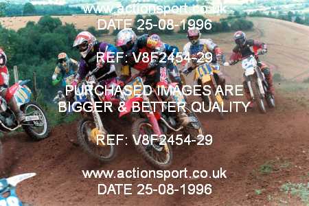 Photo: V8F2454-29 ActionSport Photography 25/08/1996 AMCA Hereford MXC - Bacton _5_125Seniors-125Experts #14