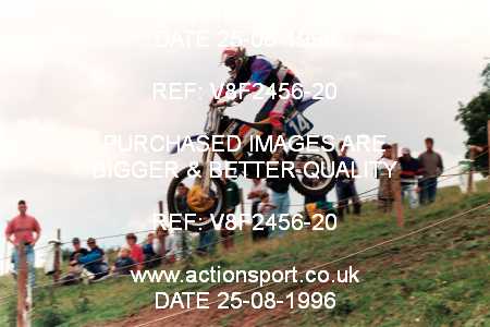 Photo: V8F2456-20 ActionSport Photography 25/08/1996 AMCA Hereford MXC - Bacton _5_125Seniors-125Experts #14