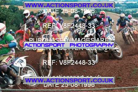 Photo: V8F2448-33 ActionSport Photography 25/08/1996 AMCA Hereford MXC - Bacton _2_250Qualifiers #85