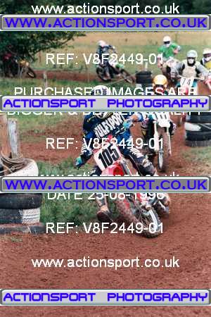 Photo: V8F2449-01 ActionSport Photography 25/08/1996 AMCA Hereford MXC - Bacton _2_250Qualifiers #105